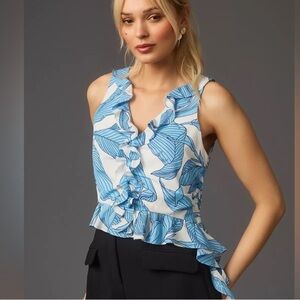 Walter Baker top (Valerie top) color paradise palm style no W53573 size M